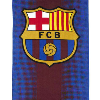 Peškir FC Barcelona velur 70x140