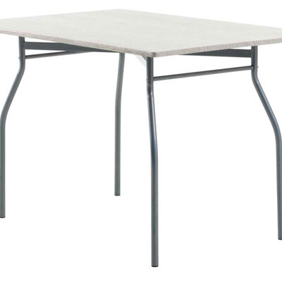 Trpezarijski sto Swan 80x120cm pepeljasta boja