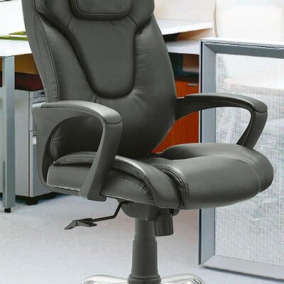 Radna Fotelja Presvučena Pravom Kožom