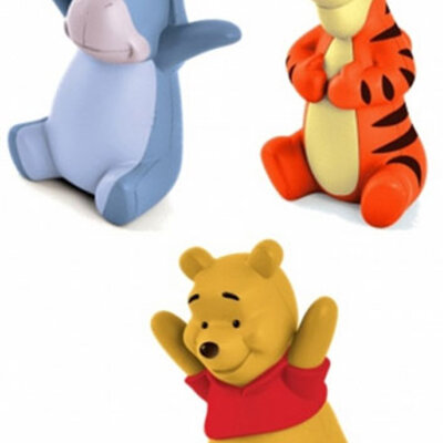 Tomy Winnie the Pooh Družina - figurice TM71876
