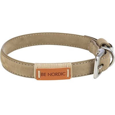 Trixie Kožna ogrlica za pse Be Nordic sand veličina L-XL 17551