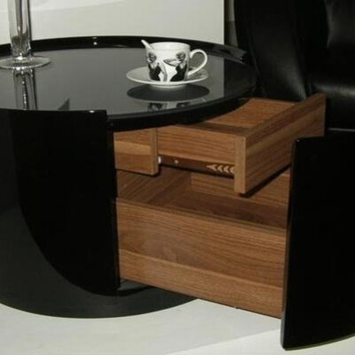 Miotto Soriano Noćni Ormarić ili Klub Sto Crni