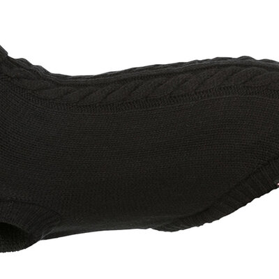 Džemper za pse Kenton Black veličina 40cm Trixie 680005