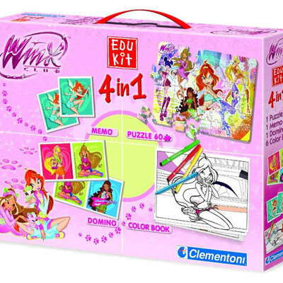 Clementoni društvene igre 4 u 1 Winx 11871 11030