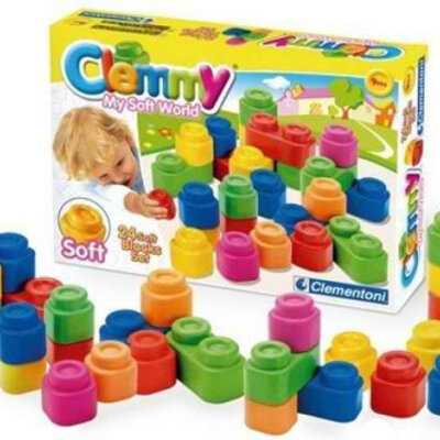 Clementoni mekane gumene kocke 24 kom 