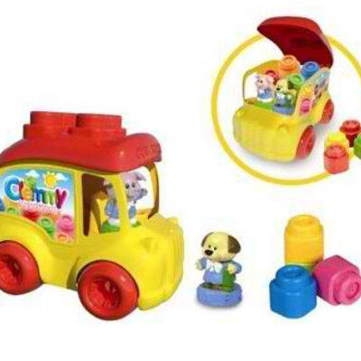 Clementoni mekane gumene kocke Autobus 