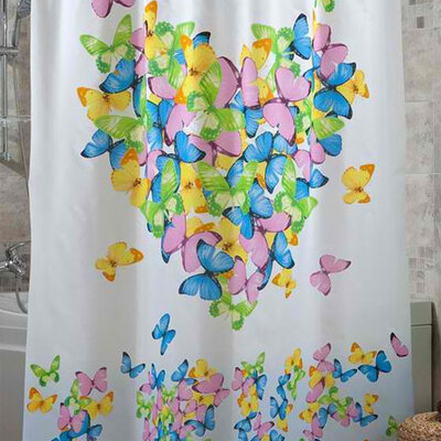 Tekstilna zavesa za kadu Love