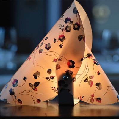 Dekorativna lampa sa 2 abažura Flower E14