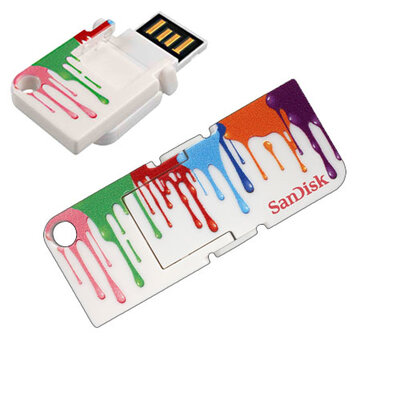Sandisk Cruzer pop Paint USB flash memorija 4GB 66926