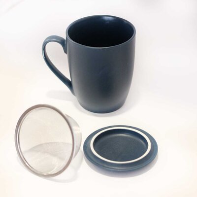 Texell Šolja za čaj sa infuzerom i poklopcem TTMI-330 plava