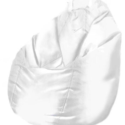 Velika lazy bag fotelja bela