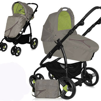 Bertoni Kolica Avio Caramel Green 10020021327