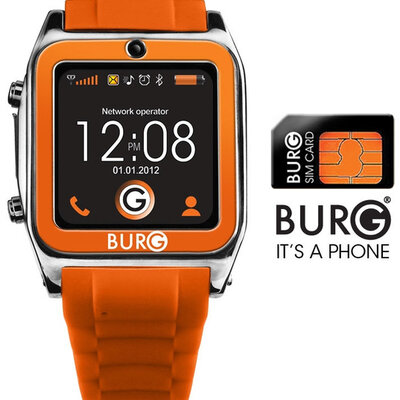 Pametni Sat Mobilni Telefon Burg Hong Kong 15 Orange