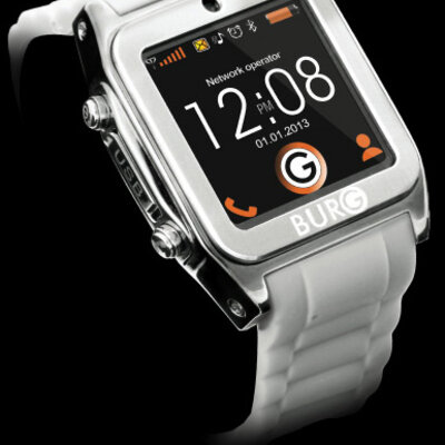 Pametni Sat Mobilni Telefon Burg Hong Kong 15 White