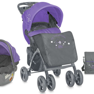 Bertoni Kolica Rio Set Gray&Violet 10020641334