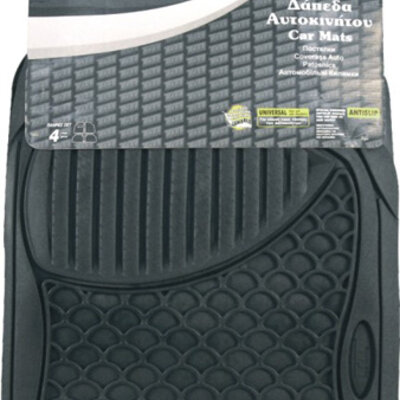 Komplet Univerzalnh Gumenih Patosnica Quatro Crne 20005508021