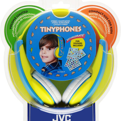 JVC Tinyphones slušalice za decu HA-KD5 žuta-plava