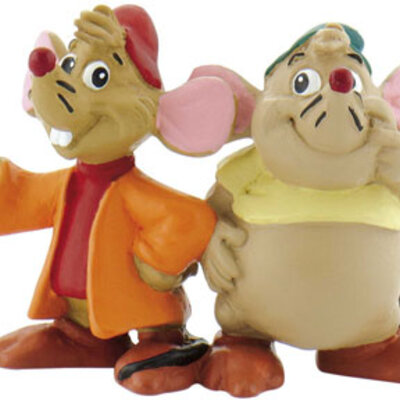 Bullyland Figurica Disney Pepeljuga - Mišići Gas i Žak