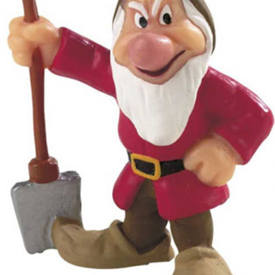 Bullyland Disney Figurica Snežana i sedam patuljaka - Ljutko