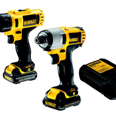 DeWalt DCK211S2 Akumulatorska bušilica i šrafilica set DCD710 + DCF815