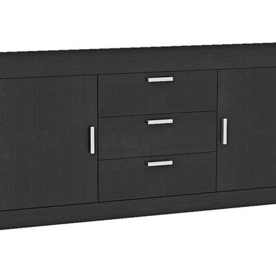 Komoda Nord 2 vrata 3 fioke, boja kafe