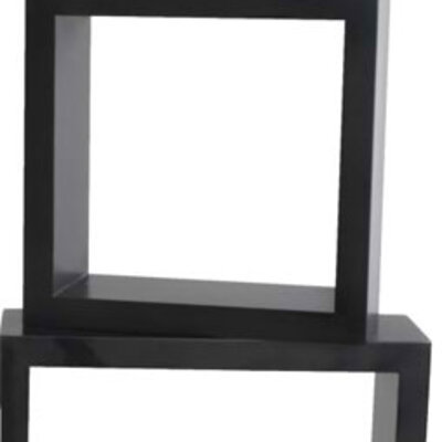 Trodelna polica X-Cube crna