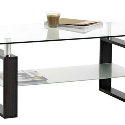 Stočić Victoria metal/staklo