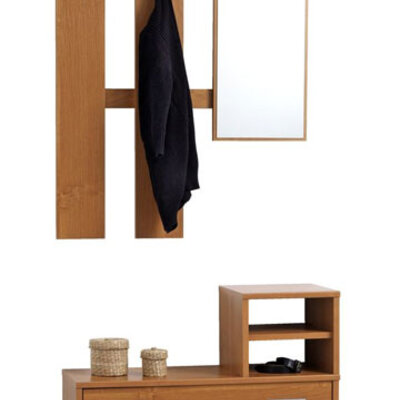 Predsoblje Xanadu sa ogledalom, cipelarnikom i čivilukom