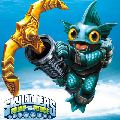 Skylanders Swap Force Gill Grunt figura