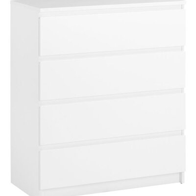 Komoda Willer 4 fioke bela