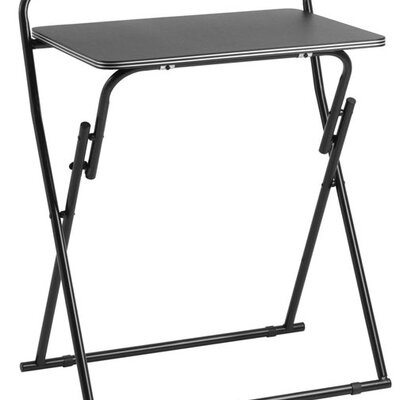 Sklopivi radni sto Shadow crne boje
