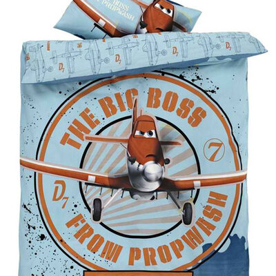 Pamučna posteljina Planes by Disney 140x200