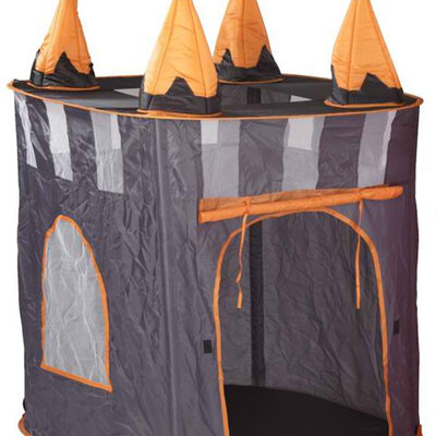 Dečiji šator - kućica za igru Castle II tamno siva