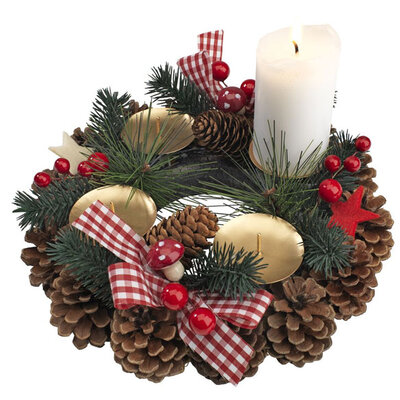 Svećnjak Venac za 4 sveće