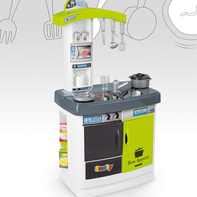 Smoby Dečja kuhinjica Bon Appetit! zelena SM024216
