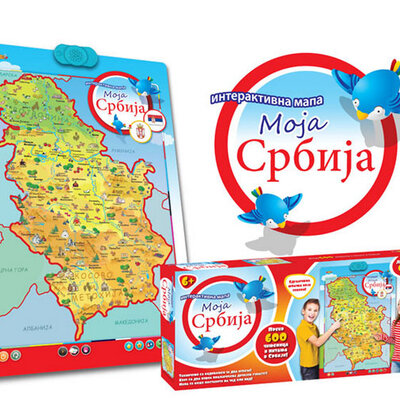 Interaktivna mapa - Moja Srbija Z0355