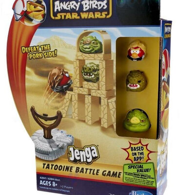 Hasbro Tatooine Jenga Angry Birds Star Wars društvena igra A2847