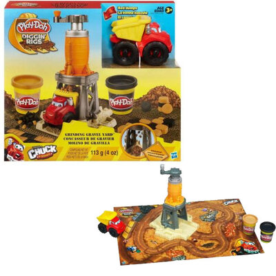 Hasbro Play-doh Diggin Rigs Mašina za cigle i kamiončić 49413