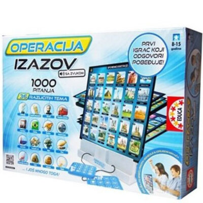 Educa društvena igra Operacija izazov sa zvukom ED15478