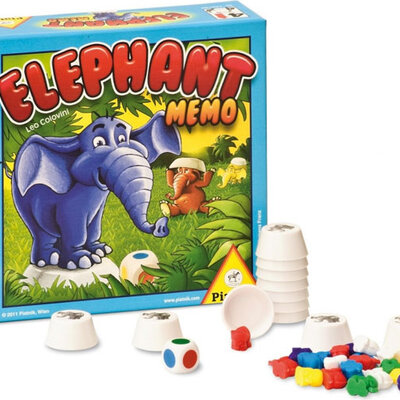 Piatnik društvena igra Elephant Memo PJ720796