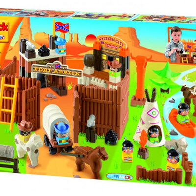 Ecoiffier Abrick kocke Divlji Zapad SM3000