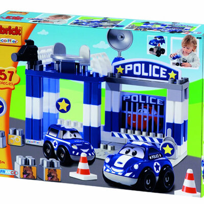 Ecoiffier Abrick kocke Policijska Stanica SM3081