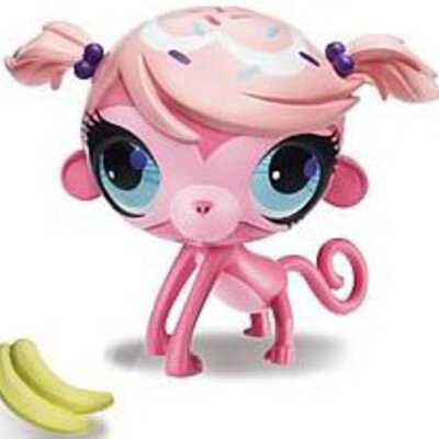 Hasbro Littlest Pet Shop - Prodavnica najmanjih ljubimaca Ljubimac sa zvukom - Majmunčić A0895 A1250
