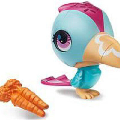 Hasbro Littlest Pet Shop - Prodavnica najmanjih ljubimaca - Ljubimac sa zvukom - Tukan A0895 A0897