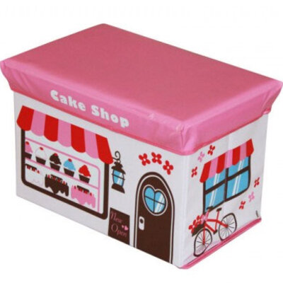 Kutija za igračke - tabure Kids 32-900000 Cake shop