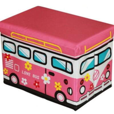 Kutija za igračke - tabure Kids 32-900000 Love Bus