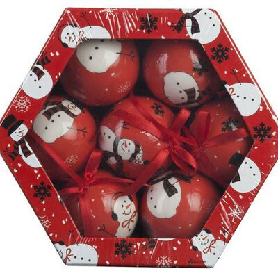 Novogodišnji ukrasi kugle 1/7 75 mm D3 0181005