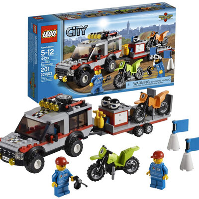 LEGO® City kocke Transporter motocikla LE4433
