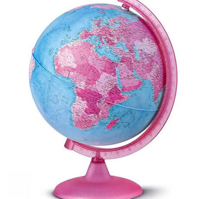 Globus fi-25 sa osvetljenjem, roze 504101