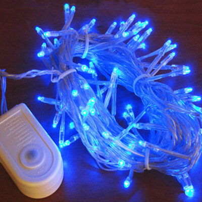 Novogodišnje Lampice 120 LED Sijalica bele